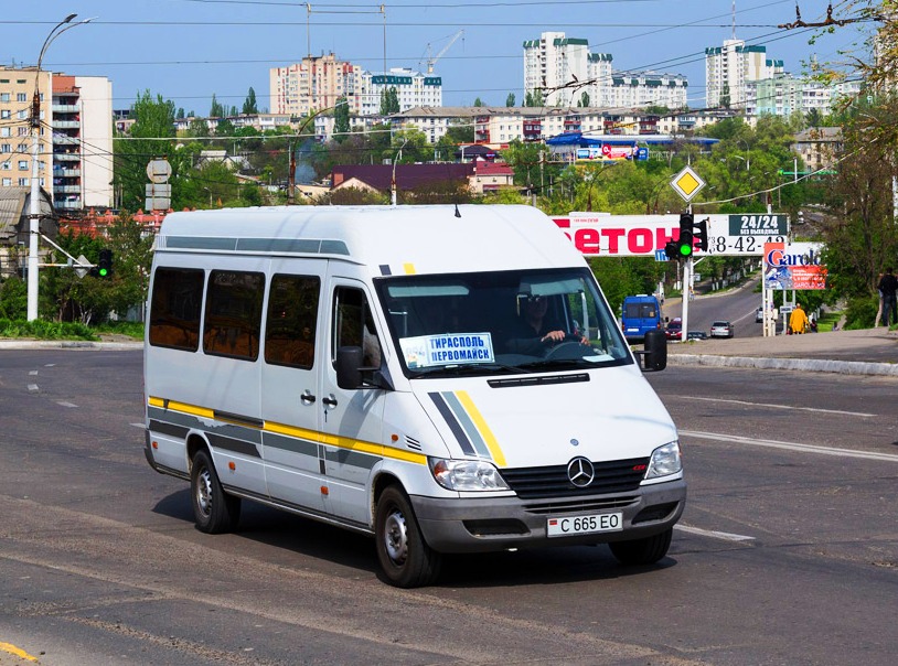 Маршруты общественного транспорта в Тирасполе